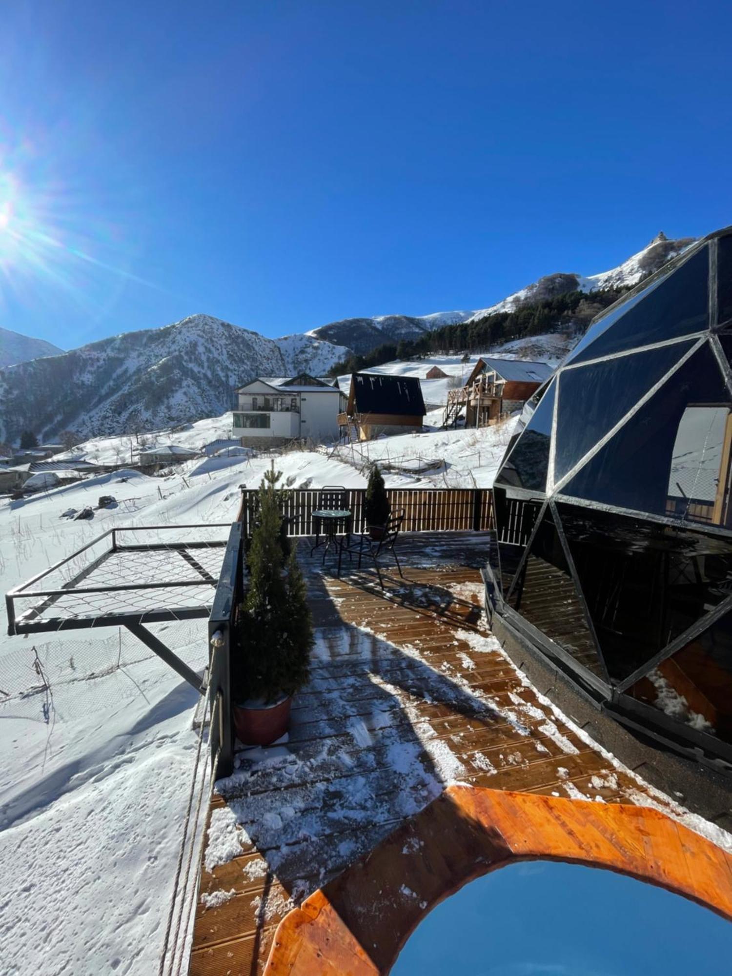 Gabua Glamping Villa Stepantsminda Exterior photo